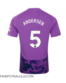 Fulham Joachim Andersen #5 Tricou Fotbal Replică 2024-25 Barbati Treilea